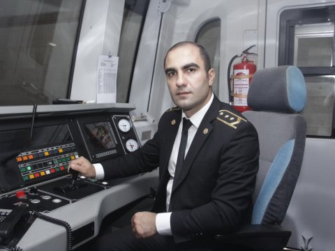 Metroda “İlin ən yaxşı maşinisti” seçildi