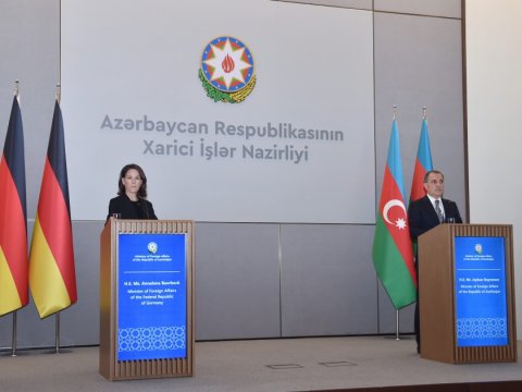Ceyhun Bayramov alman həmkarına etirazını bildirdi: Hörmətsizlikdir...