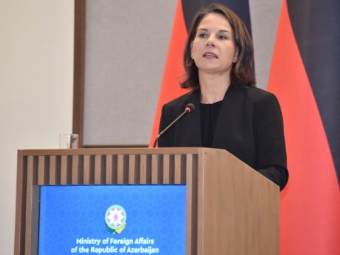 Almaniyanın xarici işlər naziri Bakıda yalan bəyanat verdi
