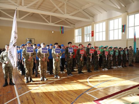 Gəncə Dövlət Universitetində “Zəfər kuboku”nun açılışı - FOTO