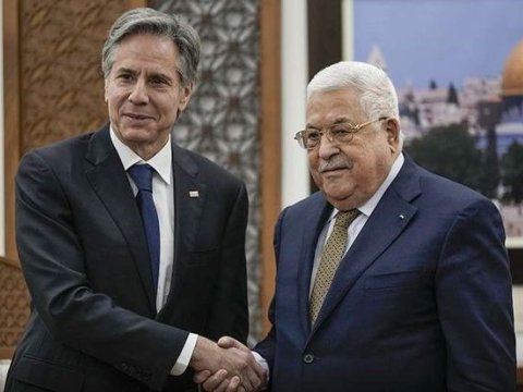 Blinken Fələstin lideri ilə görüşdü