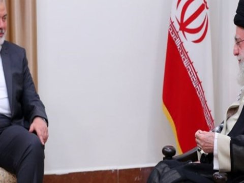 Xamenei HƏMAS lideri ilə görüşdü 