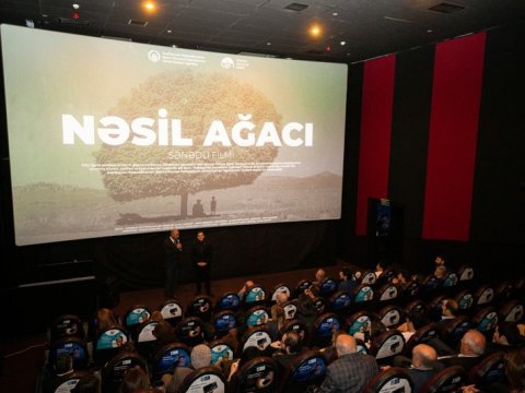 “Nəsil ağacı” sənədli filmi təqdim olundu - FOTOLAR