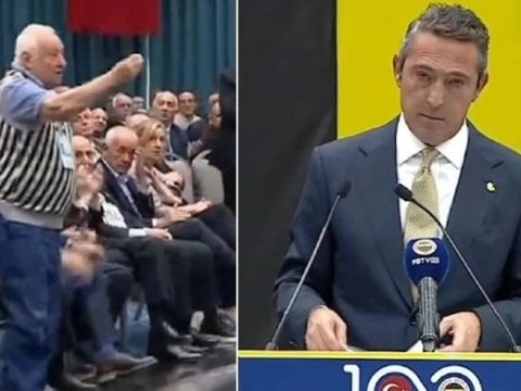 “Fənərbaxça”da gərgin anlar: Ali Koç jurnalisti qovdu - VİDEO