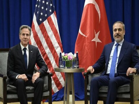 Hakan Fidan Blinkeni qəbul etdi