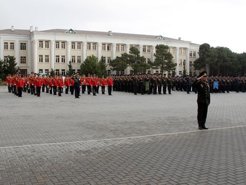 Üç ölkənin kursantları arasında beynəlxalq yarışlar başladı
