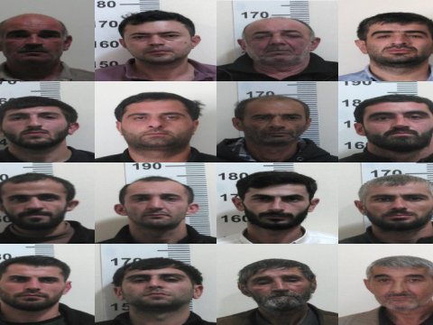 Polis Qubada əməliyyat keçirdi - 16 nəfər saxlanıldı