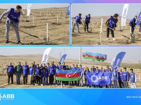 ABB-nin dəstəyi ilə 36000 ağac əkilir