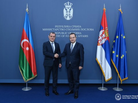 Ceyhun Bayramov Serbiya XİN rəhbəri ilə görüşdü