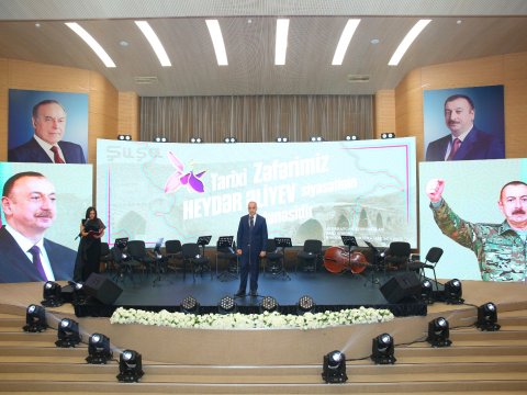 Tarixi Zəfərimiz Heydər Əliyev siyasətinin təntənəsidir! - FOTO