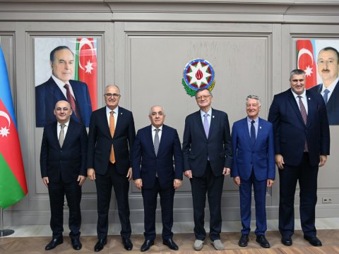 Əli Əsədov Avropa və Türkiyənin idman rəsmiləri ilə GÖRÜŞDÜ
