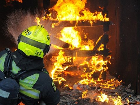 Xaçmazda evdə YANĞIN