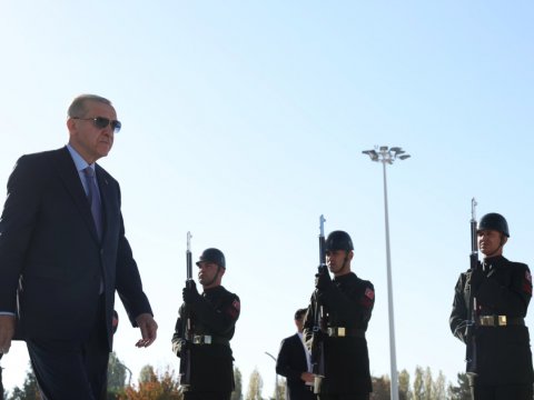 Ərdoğan xanımı ilə Özbəkistana getdi - FOTO