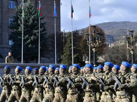 Xankəndidəki paraddan möhtəşəm VİDEO