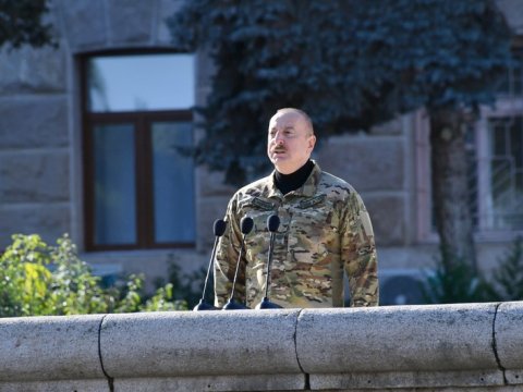 Xocalı və Xankəndisiz işimiz yarımçıq qalardı - Prezidentin çıxışının TAM MƏTNİ 