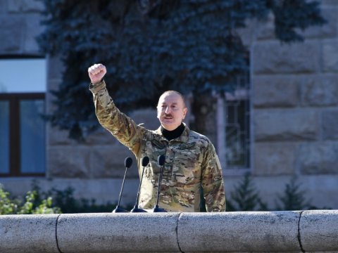 Xankəndidə tarixi gün - VİDEO