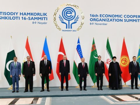 Azərbaycan Prezidenti ECO-nun 16-cı Zirvə toplantısında - FOTO