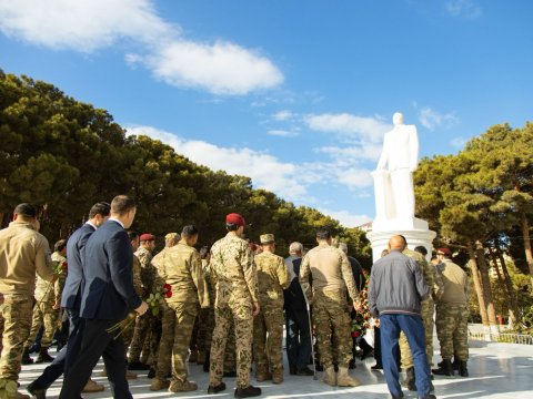 Zəfər Günü Abşeronda böyük coşqu ilə qeyd olundu - FOTOLAR