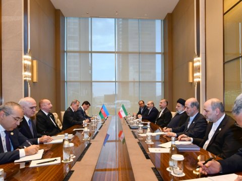 Azərbaycan və İran prezidentləri GÖRÜŞDÜLƏR