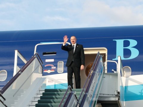 Azərbaycan Prezidentinin Daşkənd səfəri başa çatıb