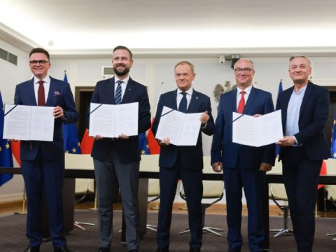 Polşa müxalifəti hakim koalisiyanı formalaşdırıb