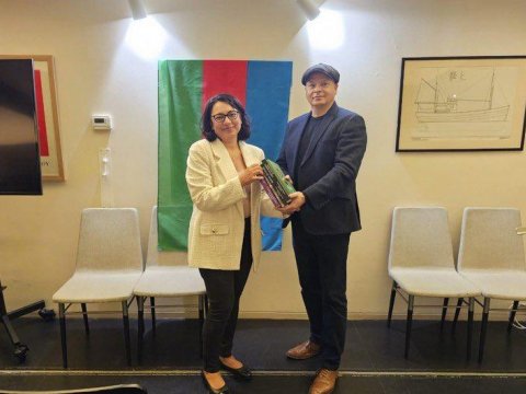 Edinburqda Zəfərimizi tərənnüm edən poeziya gecəsi - FOTOLAR