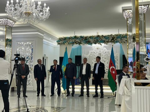 Astanada Zəfər Günü münasibətilə bayram tədbiri - FOTOLAR