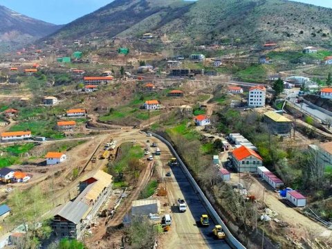 Laçında işlərin 80 faizi tamamlanıb - 430 nəfər işlə təmin olunub