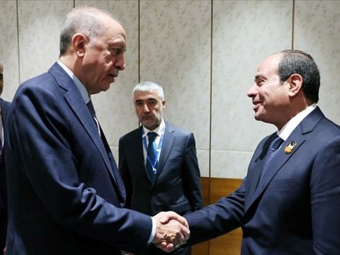 Ərdoğan Sisi ilə Qəzzanı müzakirə etdi 