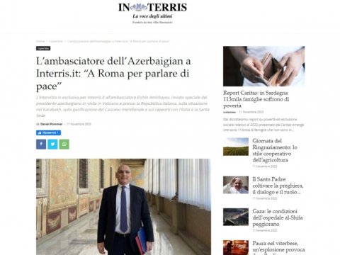 Prezidentin xüsusi nümayəndəsi Qarabağ həqiqətlərindən danışdı