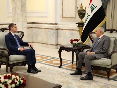 İraq Prezidenti səfirimizi qəbul etdi