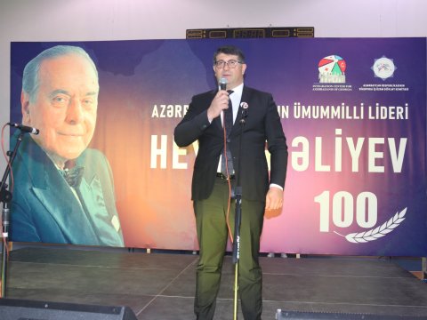 Marneulidə Heydər Əliyevin 100 illik yubileyi qeyd edildi