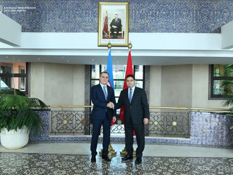 Azərbaycanla Mərakeşin XİN rəhbərləri görüşdü