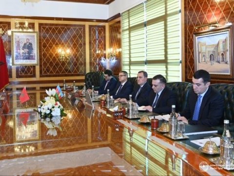 Ceyhun Bayramov Mərakeşdə daha bir görüş keçirdi 