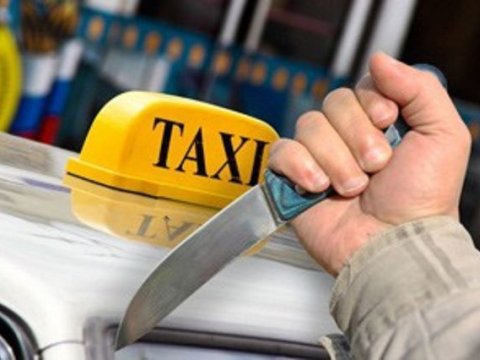 Bıçaqla sürücünü hədələyərək telefon və pulqabısını götürən şəxs saxlanıldı