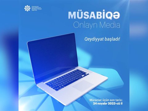 MEDİA saytlar üçün də müsabiqə şərtlərini AÇIQLADI