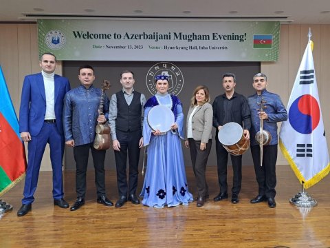 Koreyanın İnçeon şəhərində Zəfər Günü qeyd edilib - FOTO