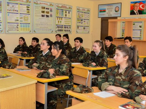 Hərbi hazırlıq müəllimlərinin diaqnostik qiymətləndirilməsi keçiriləcək