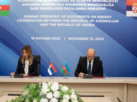 Azərbaycan və Serbiya təbii qazla bağlı sənədlər imzalandı