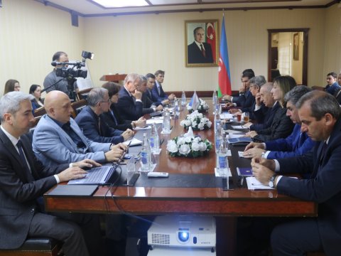 Avrasiya Patent İdarəsinin prezidenti Azərbaycana gəlib - FOTO