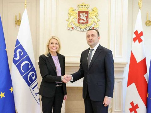 Qaribaşvili Kauma ilə Qafqazı müzakirə etdi 