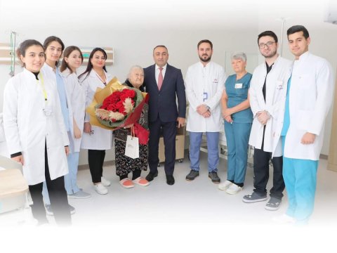 Asiman Həsənovun rəhbərliyi ilə şəhid anasının doğum günü qeyd olundu - FOTO