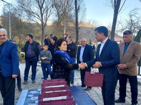 Zabuxa köçənlərə mənzillərinin açarları verildi - FOTOLAR