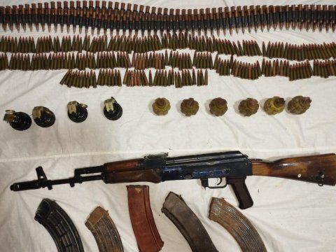 Goranboyda silah-sursat aşkarlandı
