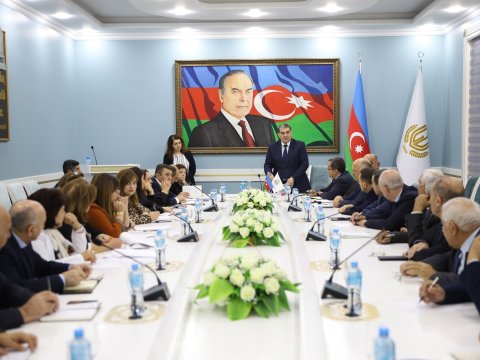 Gəncə Dövlət Universitetində təlim keçirilib - FOTO