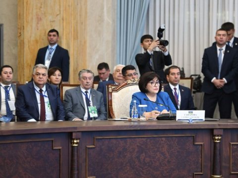 Sahibə Qafarova MDB Parlamentlərarası Assambleyanın Şura iclasında - FOTO