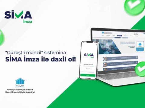 “SİMA İmza” ilə MİDA-nın “Güzəştli mənzil” sistemindən ev əldə et!