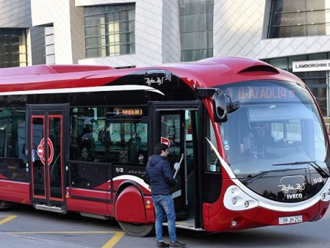 Bakıda iki avtobus marşrutunda dəyişiklik oldu