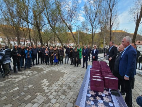 Zabuxa köçənlərə mənzillərinin açarları təqdim edildi
