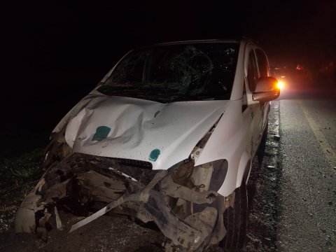 Hacıqabulda ağır qəza - 6 nəfər yaralandı